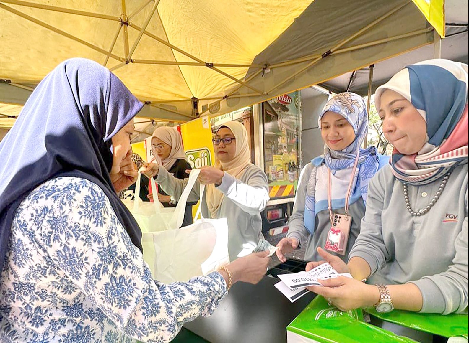 Jualan Rahmah PPR Kampung Baru Air Panas Ringankan Beban Penduduk