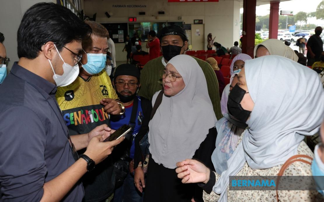 Hamdan Ditidurkan Senario Mohon Doa Peminat WilayahKu