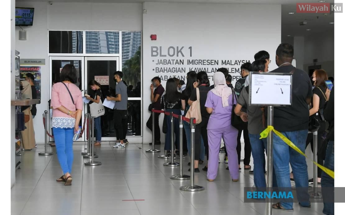 Bekalan Pasport Mencukupi Kesesakan Ekoran Peningkatan Mendadak Kp